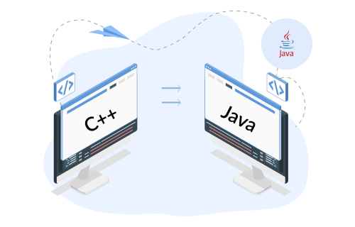 C++ to Java Code Conversion 