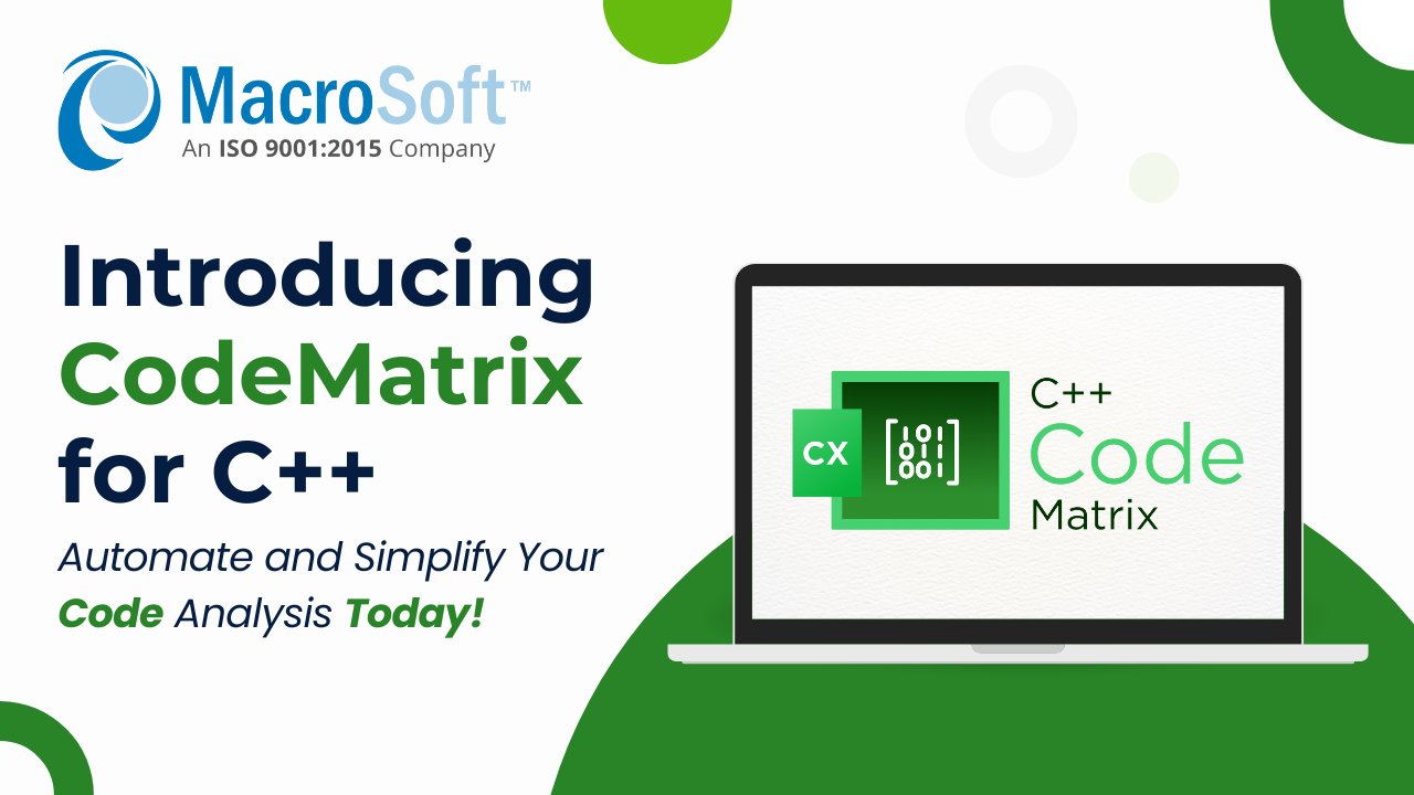 Automating C++ Code Analysis – Using the CodeMatrix C++ Tool